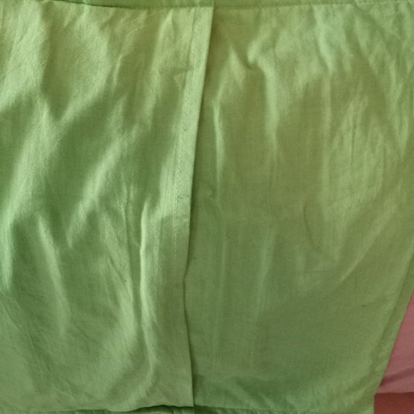 light green mirrored pillow cover - Picture 3 of 3